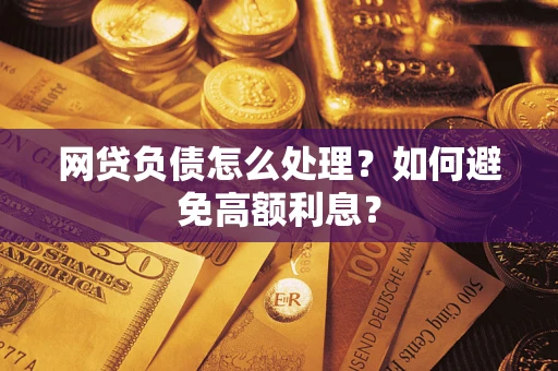 武汉网贷负债怎么处理？如何避免高额利息？