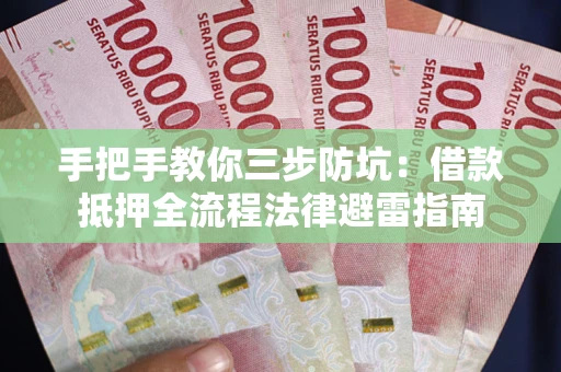 武汉手把手教你三步防坑：借款抵押全流程法律避雷指南
