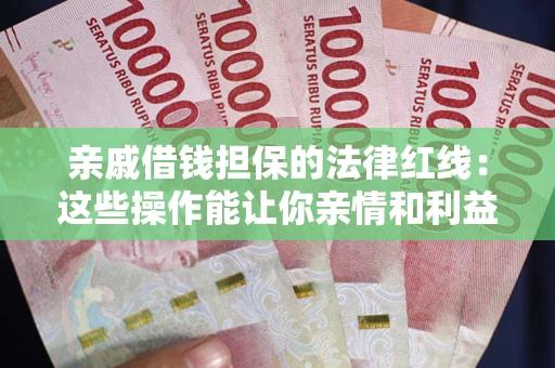 武汉亲戚借钱担保的法律红线：这些操作能让你亲情和利益两不误
