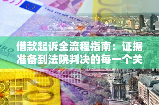 武汉借款起诉全流程指南：证据准备到法院判决的每一个关键步骤
