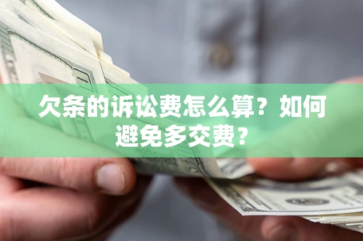 武汉欠条的诉讼费怎么算？如何避免多交费？