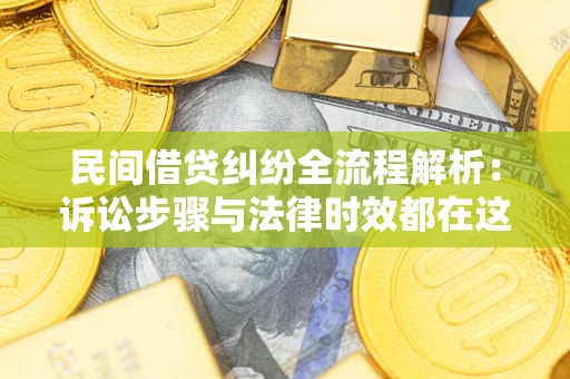 武汉民间借贷纠纷全流程解析：诉讼步骤与法律时效都在这儿了