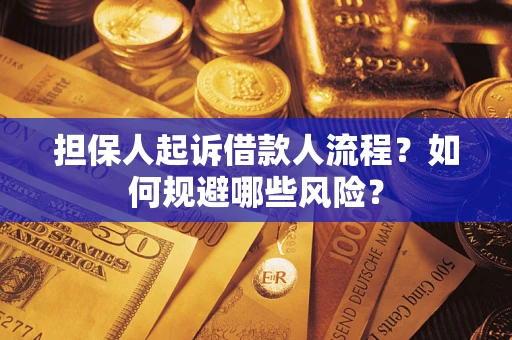 武汉担保人起诉借款人流程？如何规避哪些风险？