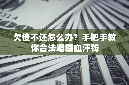 武汉欠债不还怎么办?手把手教你合法追回血汗钱 武汉欠债不还怎么办?手把手教你合法追回血汗钱