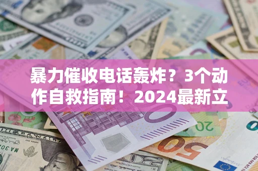 武汉暴力催收电话轰炸？3个动作自救指南！2024最新立案标准全解析