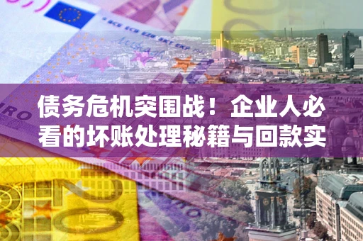 武汉债务危机突围战！企业人必看的坏账处理秘籍与回款实战指南